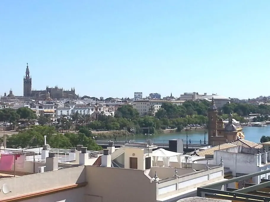 Amazing Penthouse In Triana With Jacuzzi Centro Appartement Sevilla