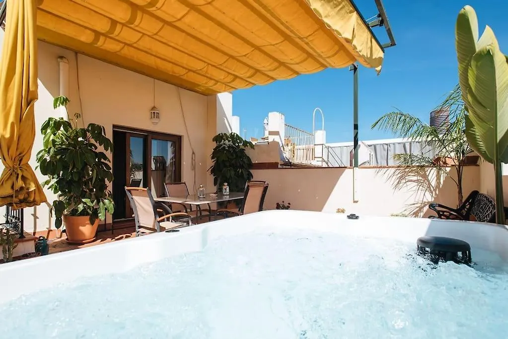 Amazing Penthouse In Triana With Jacuzzi Centro Appartement Sevilla